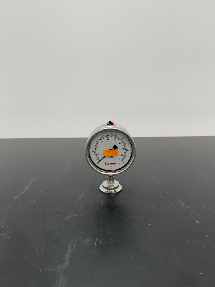 Image of Labom Bourdon Tube Pressure Gauge